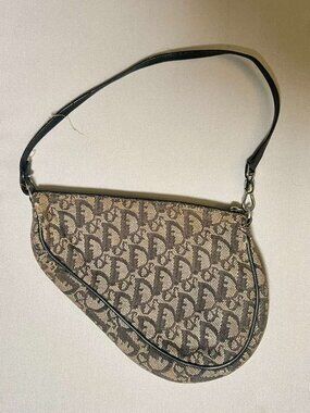Vintage Christian Dior Saddle Bag Mini